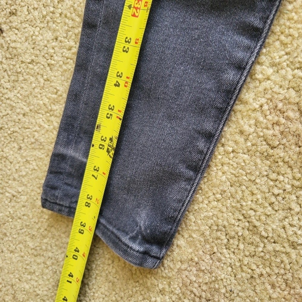 Ag Adriano Goldschmied Gray Skinny Jeans with Stretch - Picture 3 of 12